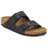 Image de Birkenstock - Arizona SYN - Sandales femme Black - 36 - Étroit
