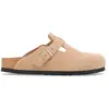 Image de Birkenstock Sabots Boston Bs Suede Leather