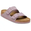 Image de Birkenstock - Arizona Birko-Flor - Sandales Faded Purple - 36 - Étroit