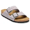 Image de Birkenstock - Arizona Suede - Sandales Lavender Sky - 40 - Étroit