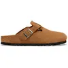 Image de Birkenstock Sandales étroites Boston Suede Leather