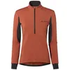 Image de Vaude - Women's Kuro Halfzip LS Tricot - Maillot vélo femme Buckeye - EU 42