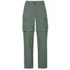 Image de Vaude - Women's Neyland Cargo ZO Pants - Pantalon randonnée convertible femme Agave - EU 46