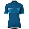 Image de Vaude - Women's Posta HZ Tricot II - Maillot vélo femme Shore Blue - EU 42