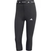 Image de Legging femme adidas Techfit Capri Noir 3XS IX8196