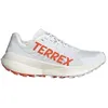 Image de adidas - Terrex Agravic Speed - Chaussures trail femme FTWR White / Impact Orange / Dash Grey - 39.1/3