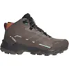Image de adidas - Terrex Skychaser Ax5 Mid GTX - Chaussures randonnée femme Trace Brown / Earth / Semi Impact Orange - 39.1/3