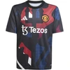 Image de Maillot Prematch enfant Manchester United 2024/25 Noir 11/12 ans JD7146
