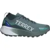 Image de adidas - Terrex Agravic GTX - Chaussures trail femme Preloved Teal / FTW White / Semi Lucid Blue - 41.1/3