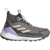 Image de adidas - Terrex Free Hiker 2 GTX - Chaussures randonnée femme Trace Brown / Wonder Aluminium / Carbon - 39.1/3