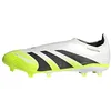 Image de adidas Mixte Predator League Laceless Firm Ground/Multi Ground Football Boots, Cloud White/Core Black/Lucid Lemon, 40 2/3 EU en occasion ou reconditionné
