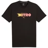 Image de T-shirt Puma Graphic Nitro manche courte noir orange, Taille M