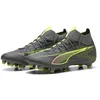 Image de PUMA Ultra 5 Match+ FG/AG Wn's, Chaussure de Football Femelle, Matte Aged Silver-Yellow Alert-PUMA Aged Silver, en occasion ou reconditionné