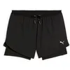 Image de Puma - W Run Ultraweave 2In1 4" Short - Short running femme PUMA Black - XL