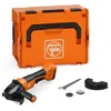 Image de FEIN Meuleuse d’angle sans fil Ø125 mm, CCG18-125-12 PD AS, 18V, Durable et puissante, pour Chargeur, Ponçage et ébavurage, moteur sans balai, sans Batteries ni Chargeur. Interrupteur «homme mort» en occasion ou reconditionné