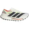 Image de adidas - Terrex Agravic Speed Ultra 2 - Chaussures trail plaque carbone homme Ftwr White / Core Black / Semi Impact Orange - 47.1/3