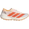 Image de adidas - Terrex Agravic Speed 2 - Chaussures trail femme Ftwr White / Impact Orange / Lucid Tangerine - 41.1/3