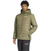 Image de adidas - Terrex Essential Padded Hooded Jacket - Doudoune homme Olive Strata - M