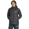 Image de adidas - Terrex Down Hooded Jacket - Doudoune femme Black - L