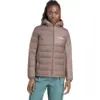Image de adidas - Terrex Down Hooded Jacket - Doudoune femme Earth / Trace Brown - S