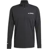 Image de T-shirt manches longues demi-zippée adidas Terrex Xperior Noir XL JM7074
