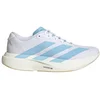 Image de Chaussures Adidas Adizero Evo SL Woven Blanc Bleu SS26 Femme, Taille UK 6
