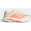 Image de adidas - Adizero Boston 13 - Chaussures running femme Off White / Beam Orange / Acid Orange - 38.2/3