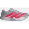 Image de adidas - Adizero Evo SL - Chaussures running homme Silver Met. / Lucid Red / Iron Met. - 48