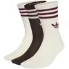 Image de Adidas Originals Chaussettes Crew 3 Stripes 3 Unités EU 43-45