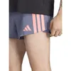 Image de adidas - Adizero Gel - Short running homme Onix / Solar Turbo - L - Entrejambe 5"