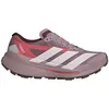 Image de adidas - Terrex Agravic TT - Chaussures trail femme Magic Mauve / Distilled Pink / Solar Turbo - 41.1/3