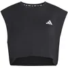 Image de adidas Femme Adi365 Running Essentials Crop Shirt, Black, XL en occasion ou reconditionné
