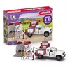 Image de Schleich Horse Club | Vétérinaire Mobile avec Van 42704 | Coffret Pick-up & Van, 1 Cheval, Figurine articulée & Accessoires | Idéal pour Filles et garçons | Dès 5 Ans | 90 pièces en occasion ou reconditionné