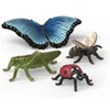 Image de Set de figurines Wild Life Insectes Abeille Coccinelle Papillon Sauterelle 4 pièces 42741 dès 3 ans