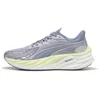 Image de Chaussures Puma Velocity NITRO 4 Gris Jaune Femme SS26, Taille 37 - EUR
