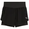 Image de Puma - W Dreamrun 2In1 3" Drycell Short - Short running femme PUMA Black - XL