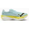 Image de Puma - Deviate Nitro Elite 4 - Chaussures running homme Fresh Water-Lemon Crush-PUMA Black-PUMA White - 42.5