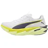 Image de Chaussures Puma Deviate NITRO Elite 4 Blanc Jaune SS26 Femme