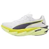 Image de Chaussures Puma Deviate NITRO Elite 4 Blanc Jaune SS26 Femme, Taille 37,5 - EUR