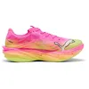 Image de Puma - Deviate Nitro Elite 4 ST - Chaussures running homme Poison Pink-Yellow Alert-Bright Aqua - 45