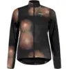 Image de Maloja - MalkaM. Print - Veste vélo femme Deep Black Bloom - S