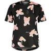 Image de Maloja - HochgallM. Half zip - Maillot VTT femme Deep Black Sunleaf - L