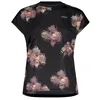 Image de Maloja - SundaM. short sleeve - Maillot VTT femme Deep Black Joy - M