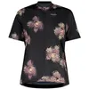 Image de Maloja - SundaM. short sleeve zip - Maillot VTT femme Deep Black Joy - XS
