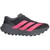 Image de adidas - Terrex Agravic SL - Chaussures trail homme Core Black / Solar Turbo / Aurora Onix - 46.2/3