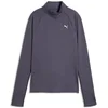 Image de T-shirt Puma Velocity Cloudspun manche longue violet femme, Taille XS.