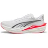 Image de Chaussures Puma Deviate NITRO 4 Blanc Rouge AW26, Taille 44 - EUR