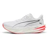 Image de Chaussures Puma Deviate Pure NITRO Blanc Rouge AW26 Femme, Taille 38,5 - EUR