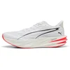 Image de Chaussures Puma Deviate Pure NITRO Blanc Rouge AW26, Taille 41 - EUR