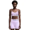 Image de Brassière Puma Hyrox Strappy Pwrmode Violette Femme, Taille S